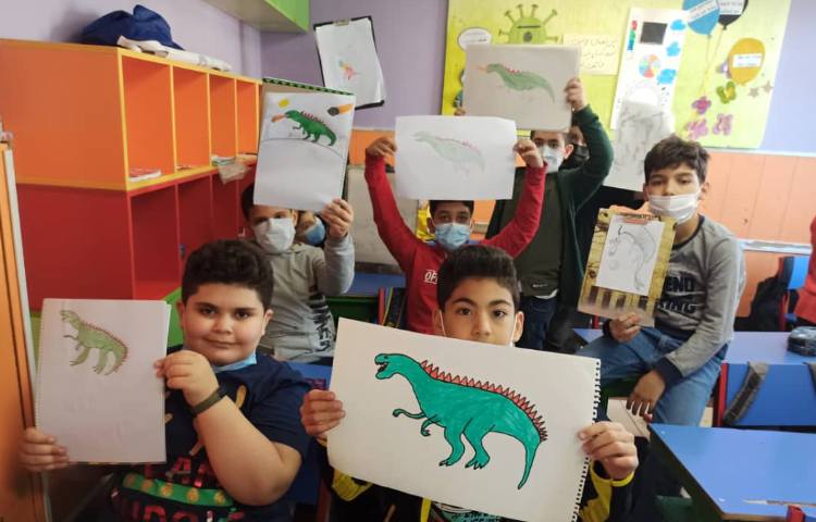 کلاس حضوری هنر، پایه چهارم 2