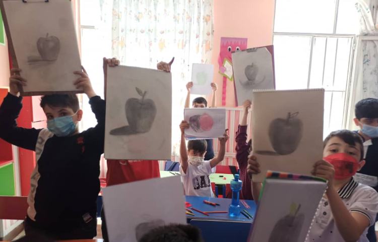 کلاس حضوری هنر، پایه چهارم 3