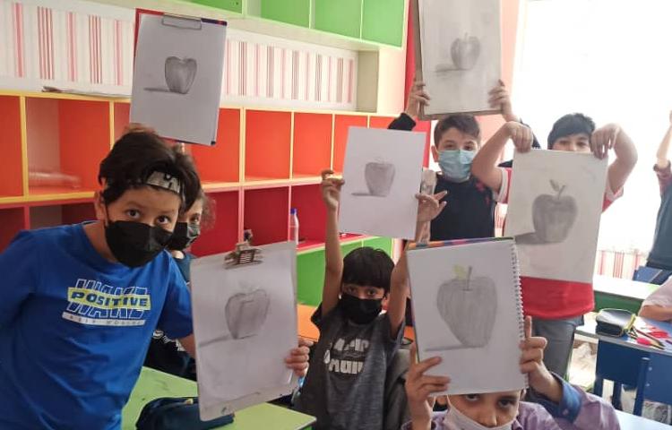 کلاس حضوری هنر، پایه چهارم 4