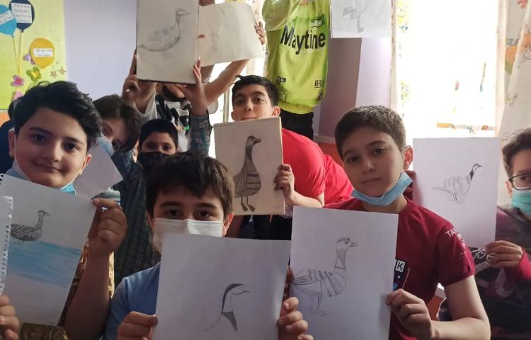 کلاس حضوری هنر، پایه چهارم 5