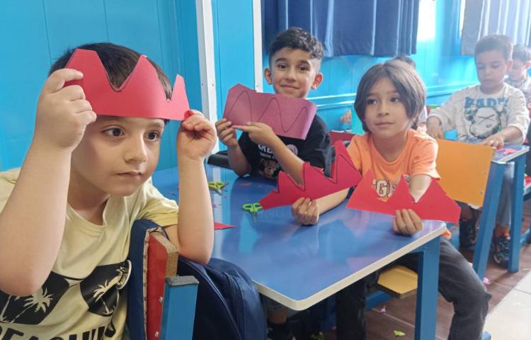 :کلاس خلاقیت با موضوع دست‌ورزی 3