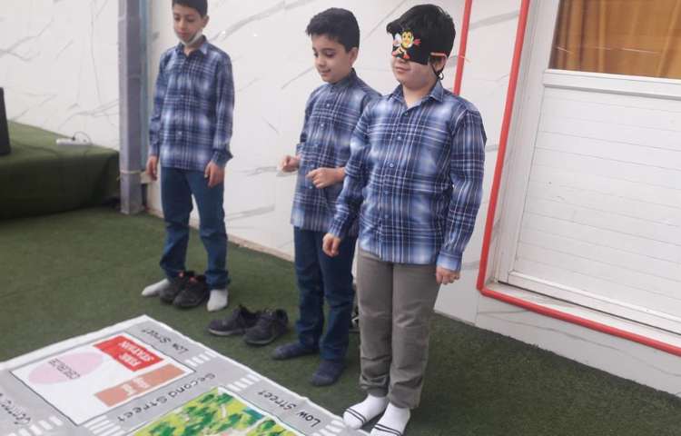 کلاس خلاق با بازی پایه ششم دبستان علوی 2