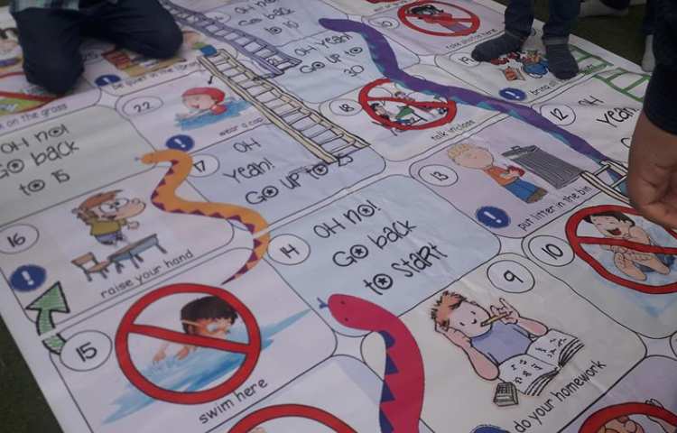 کلاس خلاق با بازی پایه ششم دبستان علوی 7