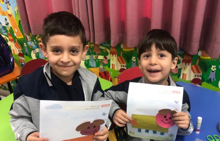 کلاس دستان توانا برش اشکال هندسی با قیچی و درست کردن اشکال مختلف