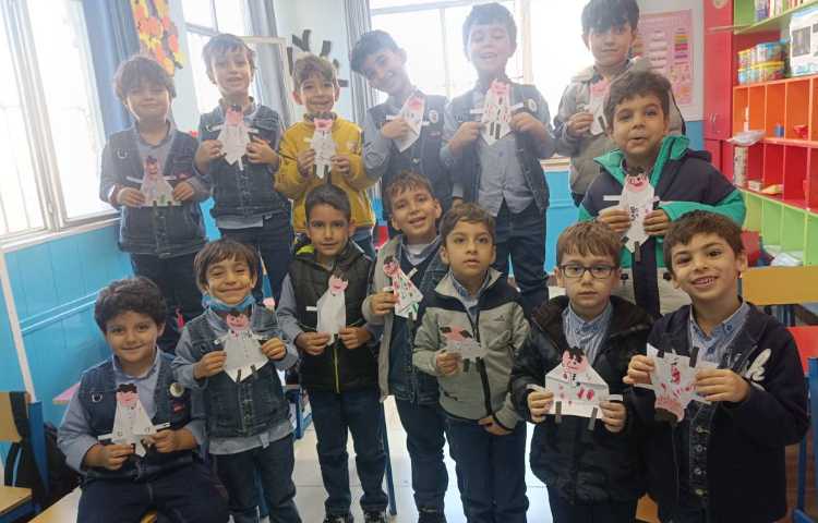 کلاس دستان توانا موضوع اریگامی پرستار 9