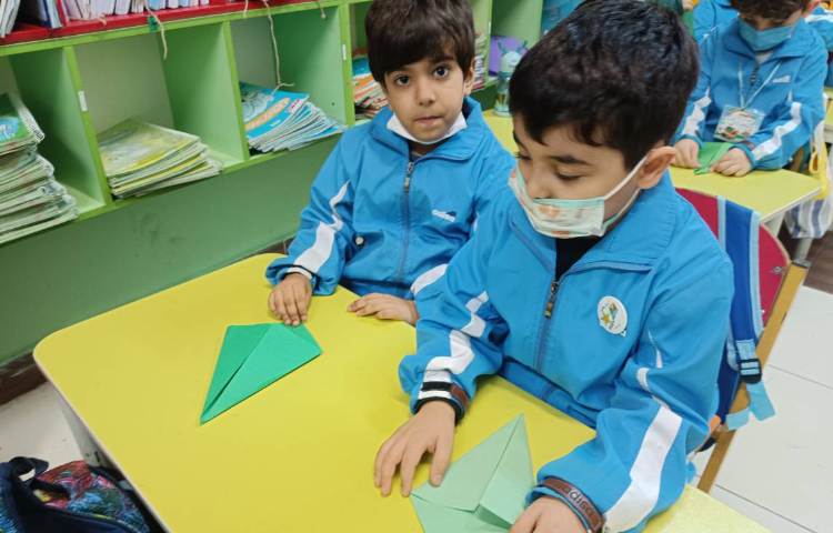 :کلاس دستان توانمند، اریگامی اِ آغاز اِژدها 3