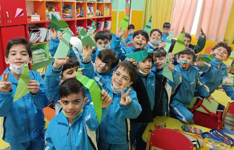 :کلاس دستان توانمند، اریگامی اِ آغاز اِژدها