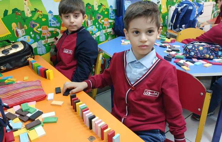 کلاس دومینو و ساخت خط صاف 2