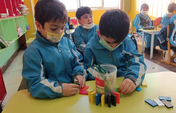 :کلاس دومینو، چیدن دومینوها به صورت گردی 2