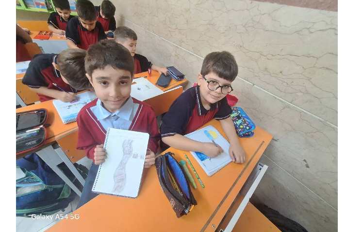 کلاس دوم 3 طرح دوسالانه هنر 1