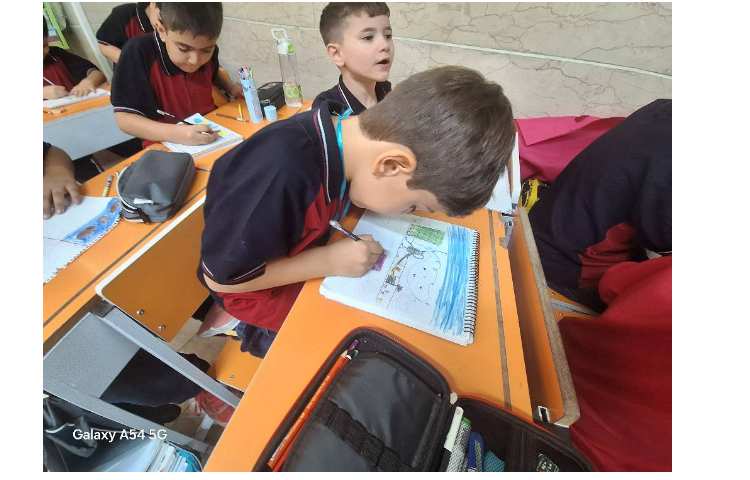 کلاس دوم 3 طرح دوسالانه هنر 2