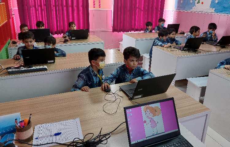 :کلاس رایانه،آموزش تغییر عکس پس زمینه 1