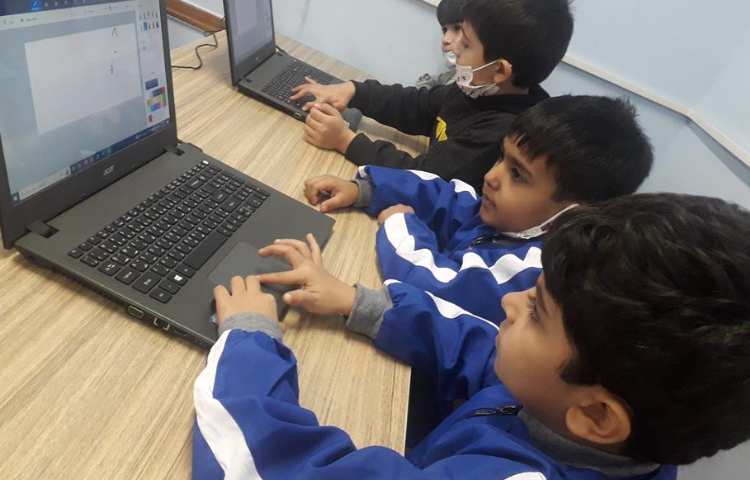 کلاس رایانه (آشنایی با برنامه پینت) 6