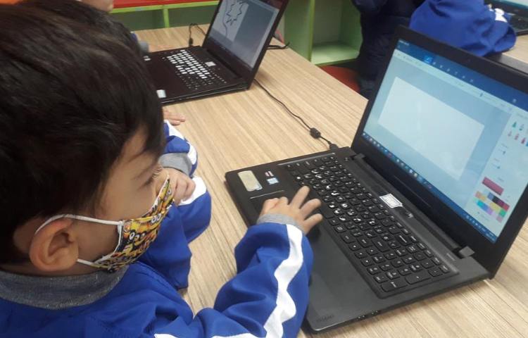 کلاس رایانه (آشنایی با برنامه پینت) 7