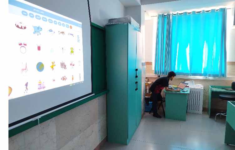 کلاس رایانه آموزش اسکرچ پایه پنجم 1