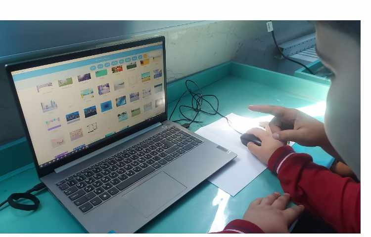 کلاس رایانه آموزش اسکرچ پایه پنجم 6