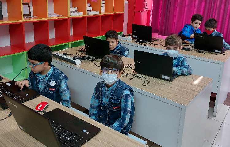 :کلاس رایانه، آموزش ایجاد و تغییر نام و پاک کردن پوشه، کلاس گیلاس 2