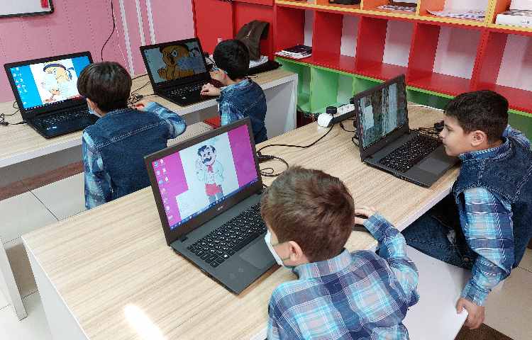 :کلاس رایانه، آموزش ایجاد و تغییر نام و پاک کردن پوشه، کلاس گیلاس 3