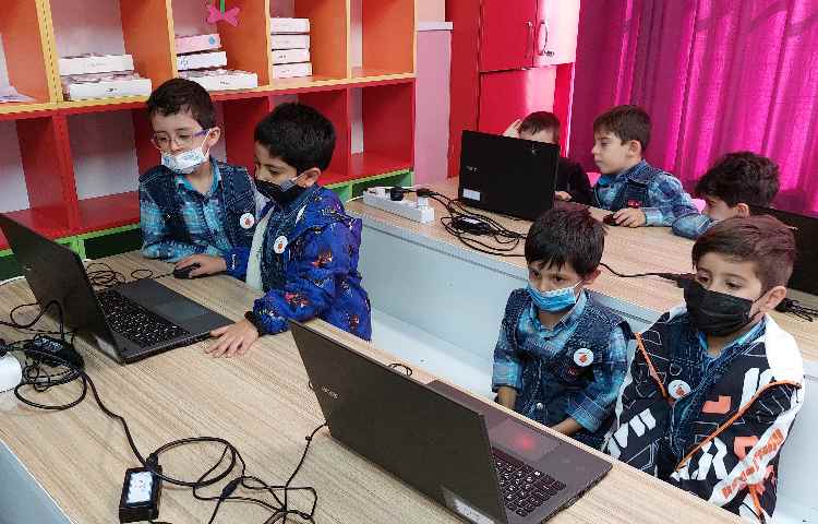 :کلاس رایانه، آموزش تنظیم محافظ صفحه نمایش، کلاس پرتقال 5