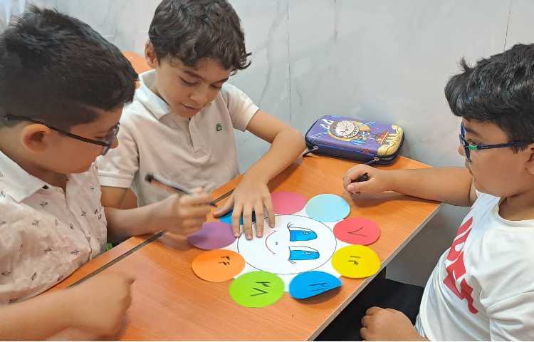 کلاس ریاضی فعالیت و الگو یابی اعداد 1