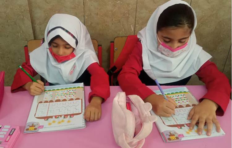 کلاس ریاضی پایه دوم لاله 2 :مفاهیم ریاضی:تدریس الگو و عدد 1،2 1