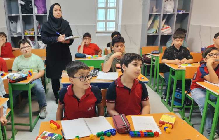 کلاس ریاضی پنجم ققنوس 3 2