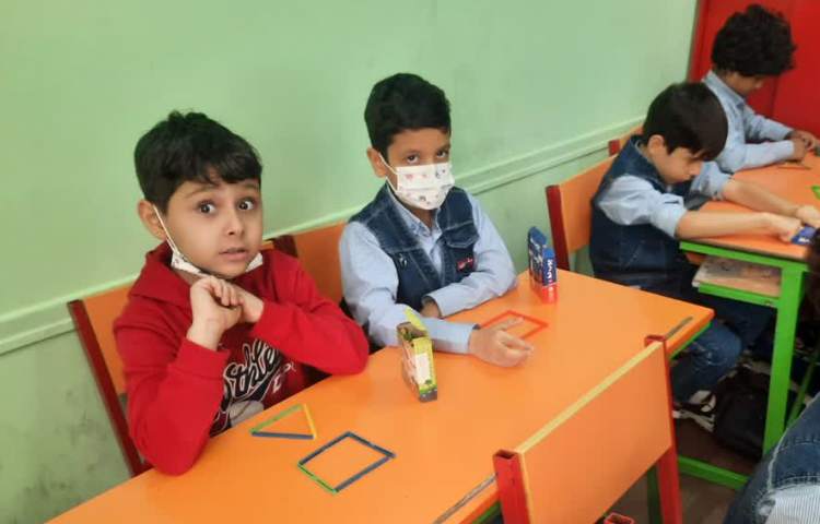 کلاس ریاضی کار با چینه 2