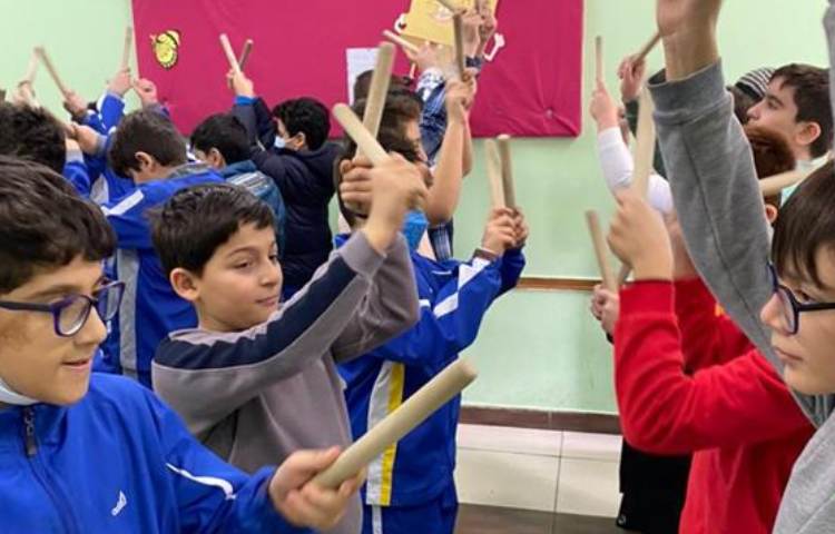 کلاس ریتم و گیم پایه پنجم دبستان علوی 1