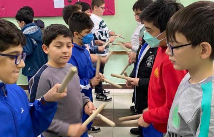 کلاس ریتم و گیم پایه پنجم دبستان علوی 2