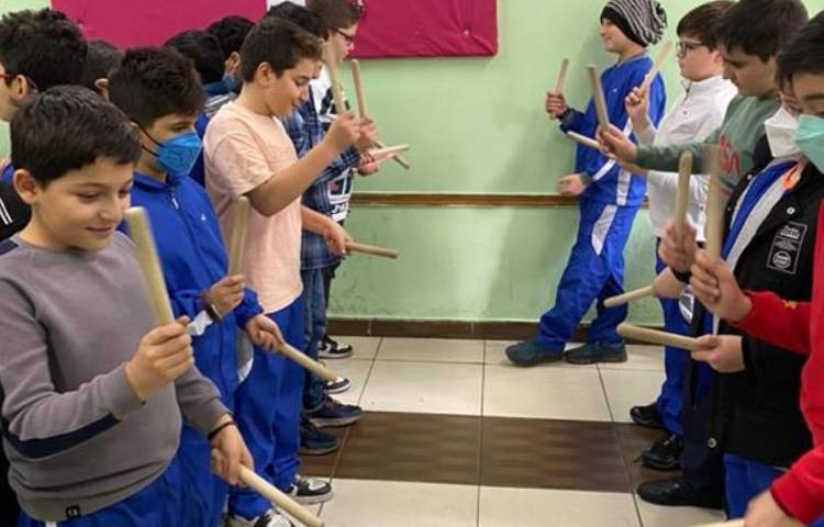 کلاس ریتم و گیم پایه پنجم دبستان علوی 3