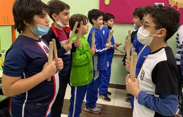 کلاس ریتم و گیم پایه پنجم دبستان علوی 4