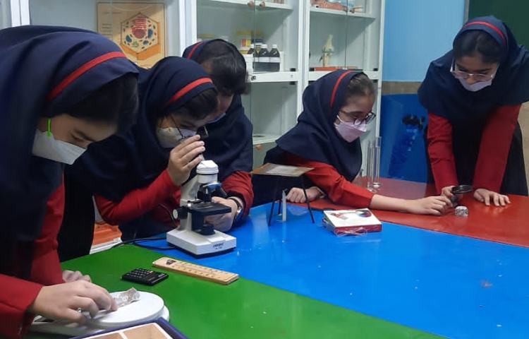 کلاس زبان انگلیسی در آزمایشگاه 2