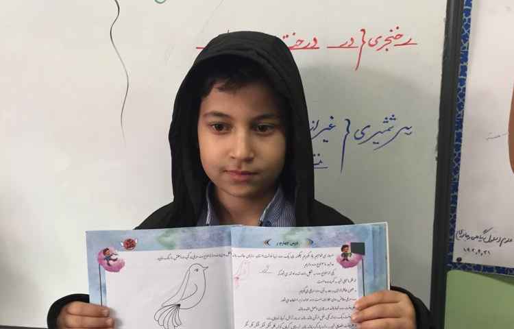 کلاس زیبا نویسی 8