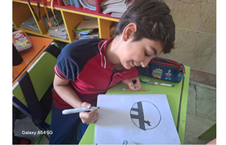 کلاس سوم آموزش سایه روشن 6