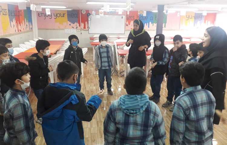 کلاس شاد ریتم و گیم دانش آموزان پایه سوم دبستان 2