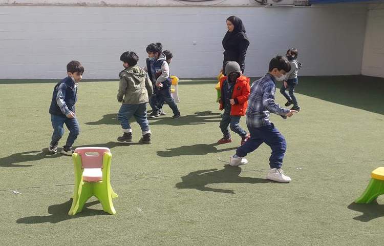 کلاس شاد ریتم و گیم دانش آموزان پیش دبستان 1