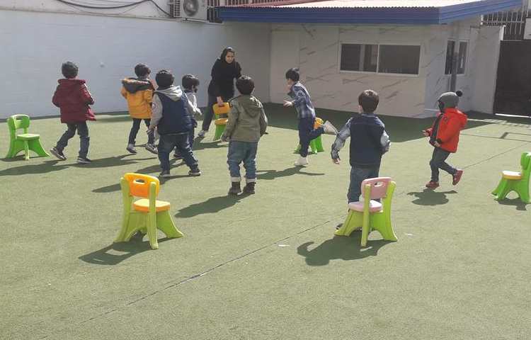 کلاس شاد ریتم و گیم دانش آموزان پیش دبستان 2