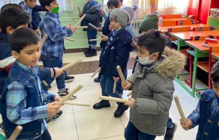 کلاس شاد ریتم و گیم پایه اول 1