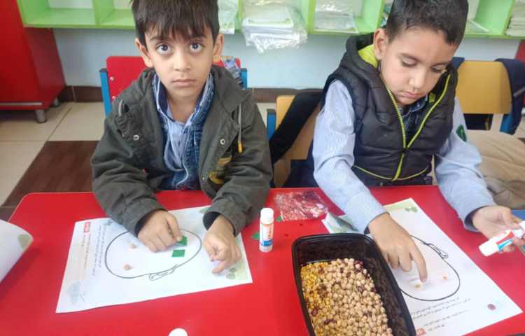 کلاس ضریب هوشی موضوع کلاژ صورت 4