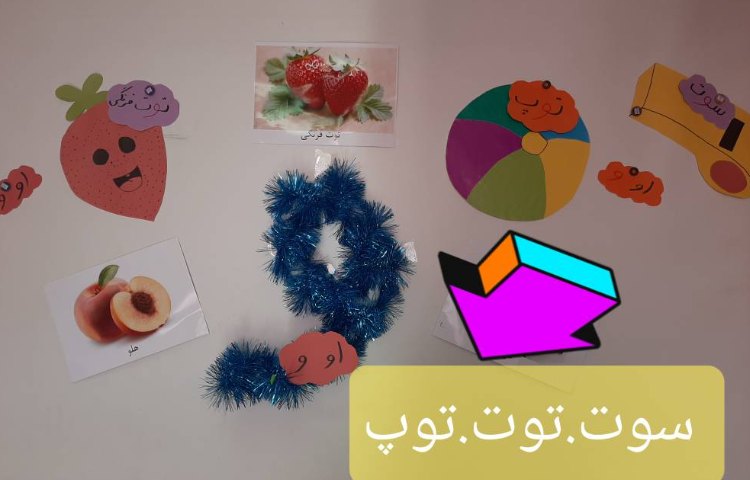 :کلاس فارسی، تدریس درس (او-و)، کلاس سیب