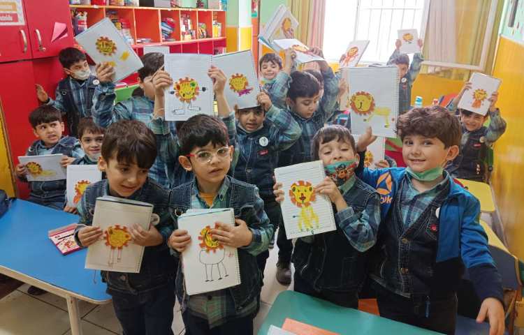 :کلاس فعالیت، با موضوع (ش) آغاز شیر 5