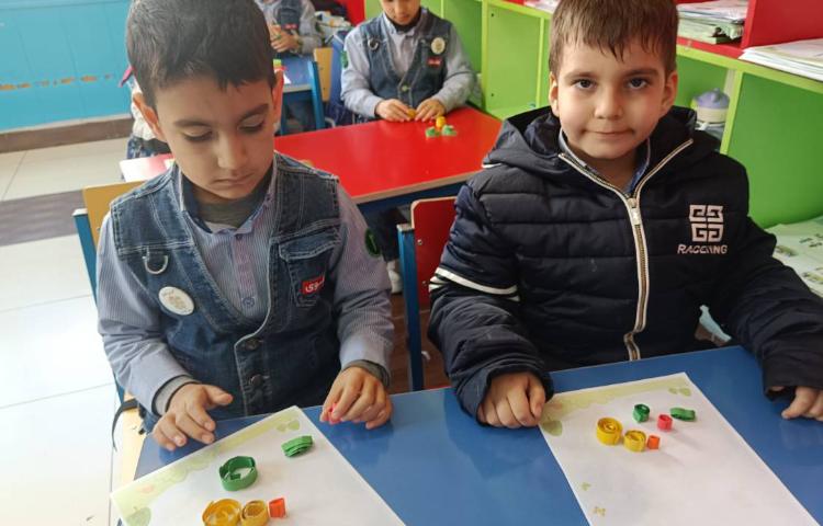 کلاس ماهر شو، ملیله کاغذی