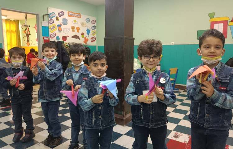 :کلاس ماهر شو، موضوع کاردستی (پ) آغاز پرنده 1