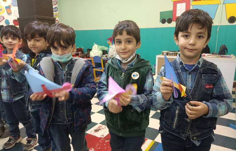 :کلاس ماهر شو، موضوع کاردستی (پ) آغاز پرنده 2