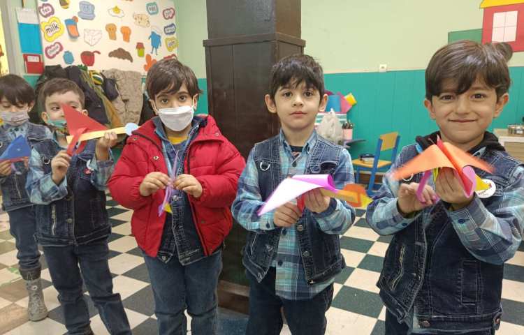 :کلاس ماهر شو، موضوع کاردستی (پ) آغاز پرنده 3