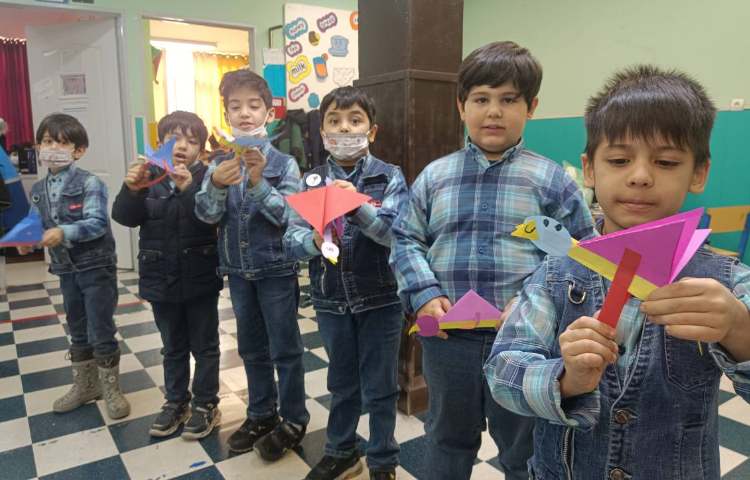 :کلاس ماهر شو، موضوع کاردستی (پ) آغاز پرنده 4