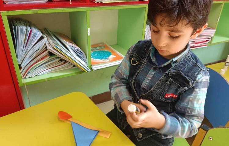 :کلاس ماهر شو، موضوع کاردستی (پ) آغاز پرنده 6