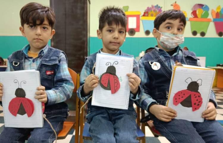 :کلاس ماهر شو، موضوع کاردستی (ک) آغاز کفشدوزک 1