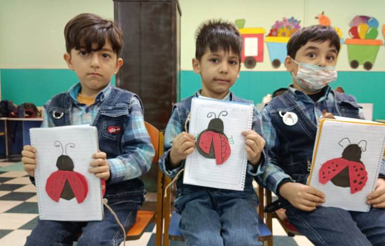 :کلاس ماهر شو، موضوع کاردستی (ک) آغاز کفشدوزک 3