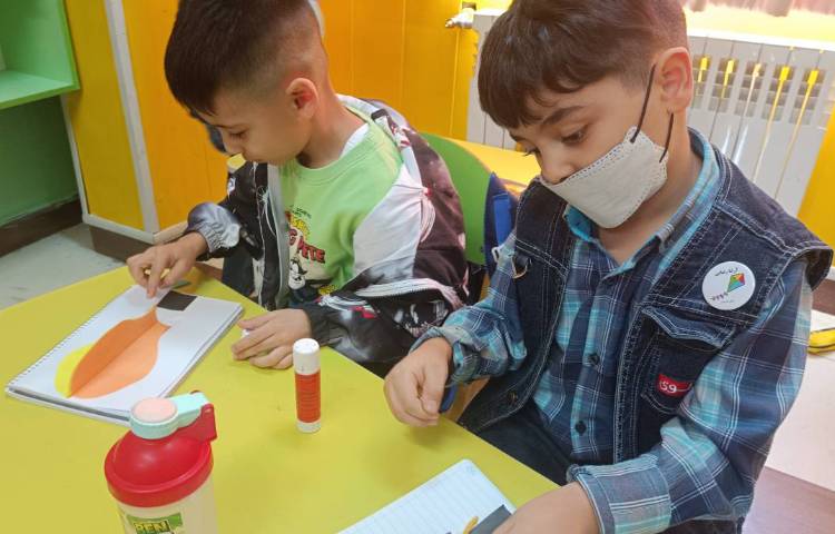 :کلاس ماهر شو، کاردستی بالون با حرف ب 2